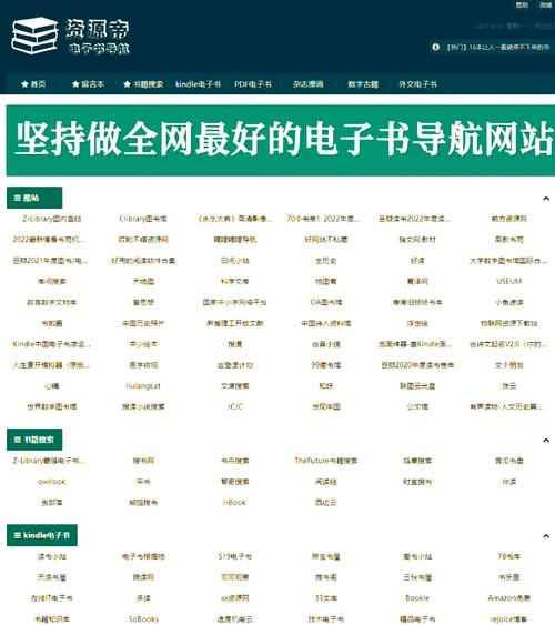 电子书资源网站介绍，丰富藏书，满足不同领域需求插图