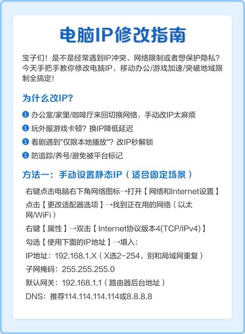 计算机IP地址设置指南,自动获取与手动配置的步骤插图 计算机IP地址设置指南,自动获取与手动配置的步骤插图
