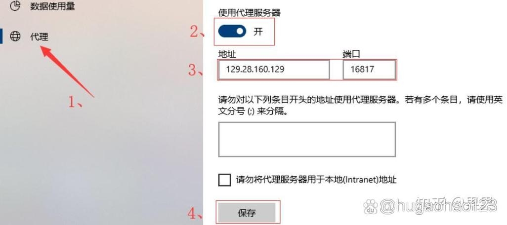 如何手动设置代理地址和端口插图