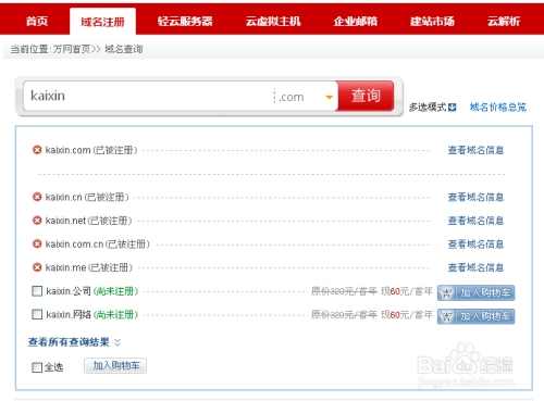 如何注册自己公司的域名插图