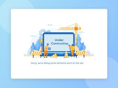 网站建设进行时,页面正在建设中插图 网站建设进行时,页面正在建设中插图