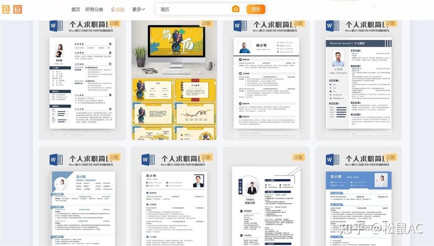探究简历制作网站的商标类别插图