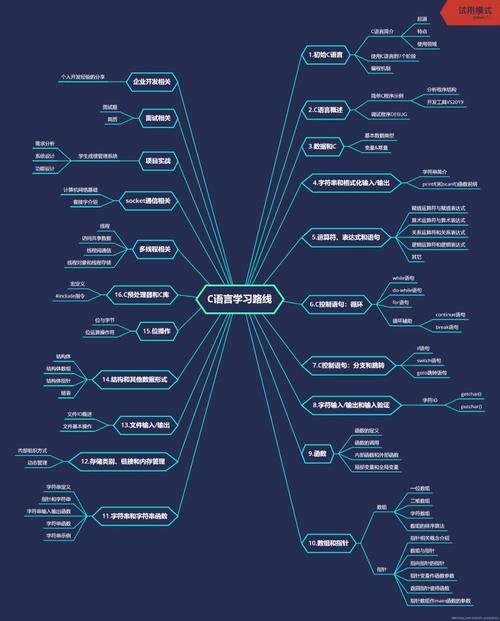 C语言入门与多语种选择的学习路径插图