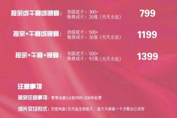 婚庆网站制作价格详解-振佳策