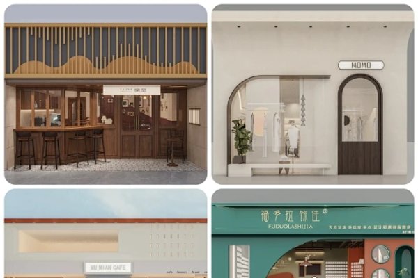 网红门头设计细节与策略，提升进店率的关键-振佳策